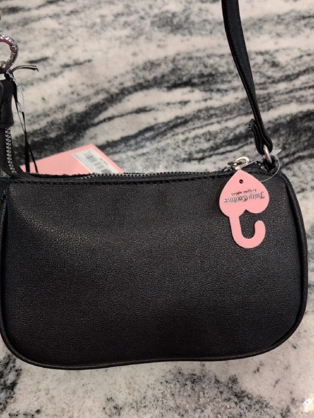 Juicy Couture Retro Vibe Wristlet Bag With Extender